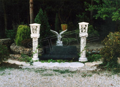 Sockel für Säulen Säule Fundament Garten Terrasse Figuren